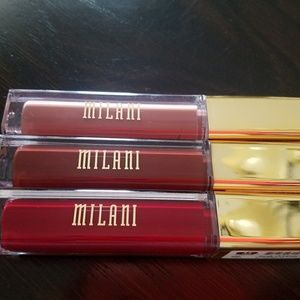Lot of 3 Milani Amore Matte Lip Creme